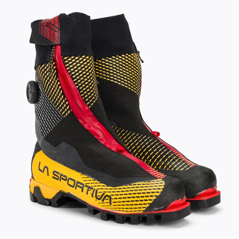 Pantofi de munte pentru bărbați La Sportiva Aequilibrium Top GTX negru/galben 31F999100 4