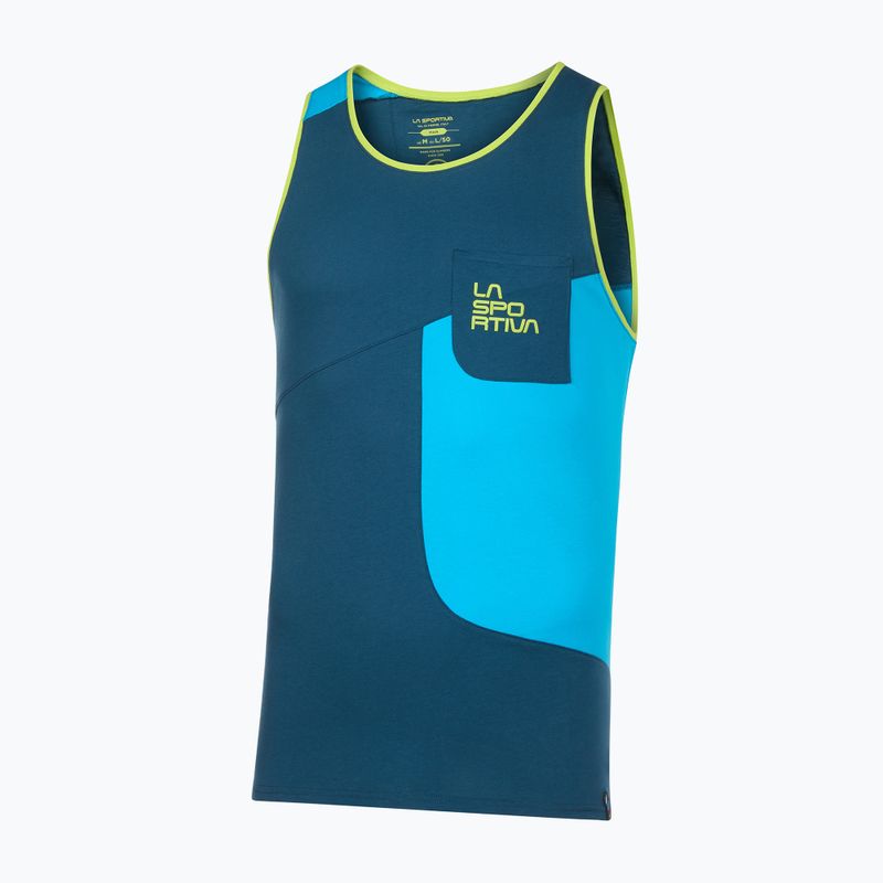 Cămașă de alpinism pentru bărbați La Sportiva Dude Tank albastru N43639637