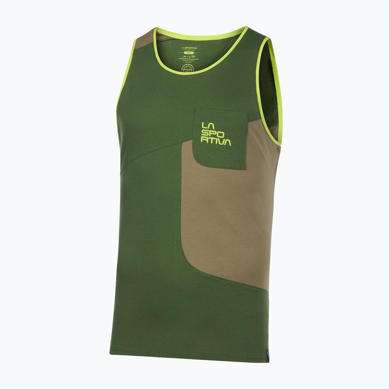 Cămașă de alpinism pentru bărbați La Sportiva Dude Tank verde N43711731