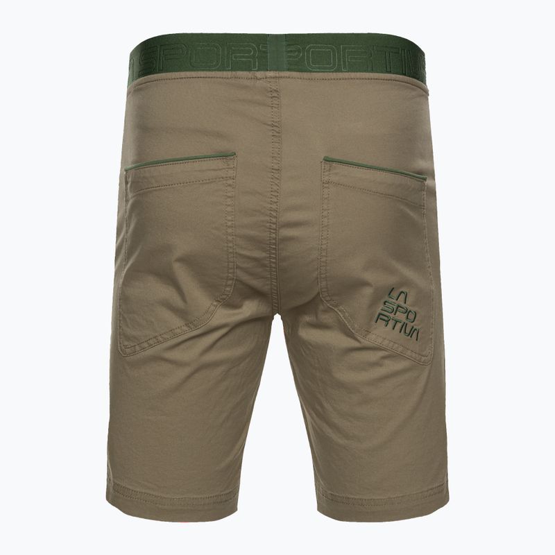 Pantaloni scurți de alpinism pentru bărbați La Sportiva Esquirol verde N78731711 2