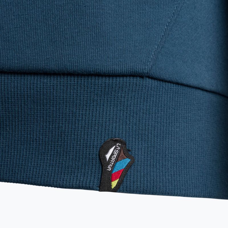 Pulover de trekking pentru femei La Sportiva Retro Hoody albastru furtună 3