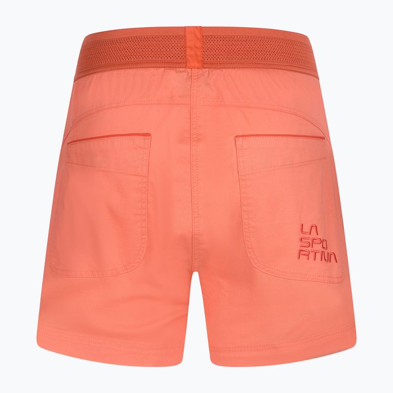 Pantaloni scurți de cățărat pentru femei LaSportiva Joya portocalii O72403322 2