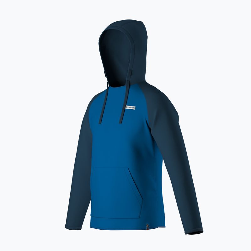 La Sportiva Telendos Hoody pentru bărbați bluză cu glugă albastru electric/albastru de furtună blu de drumeție 5