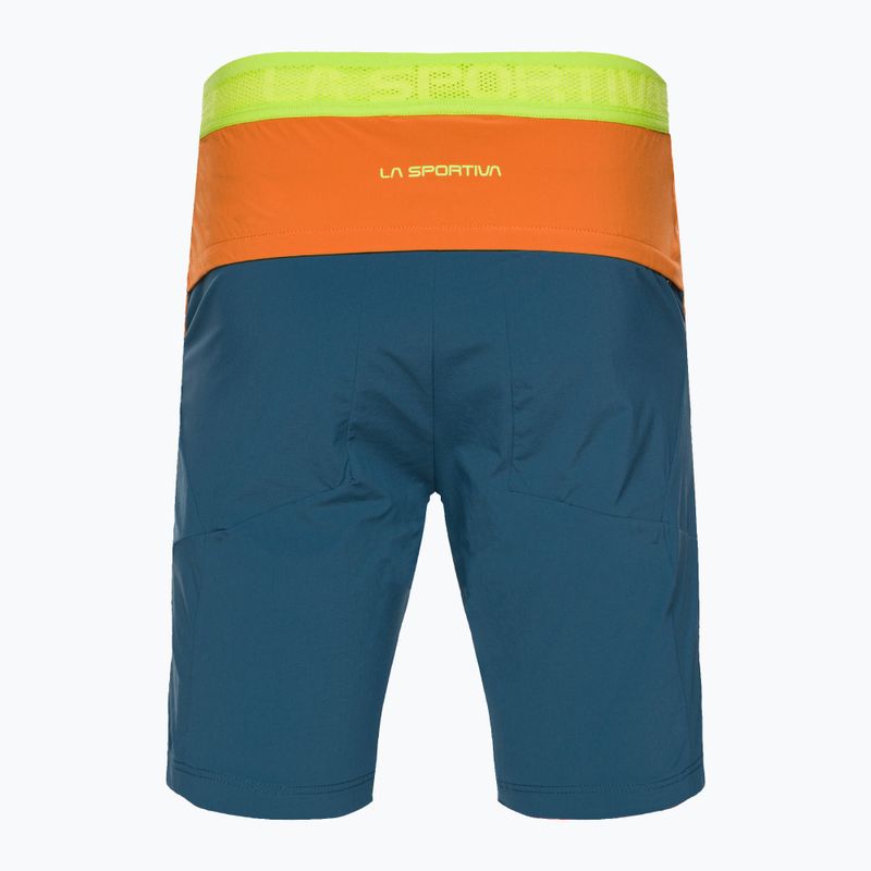 Pantaloni scurți de trekking pentru bărbați LaSportiva Guard bleumarin P58639208 2