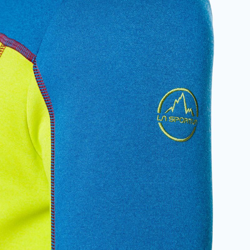 Hanorac de trekking pentru bărbați La Sportiva Elements sangria/albastru electric de trekking 4