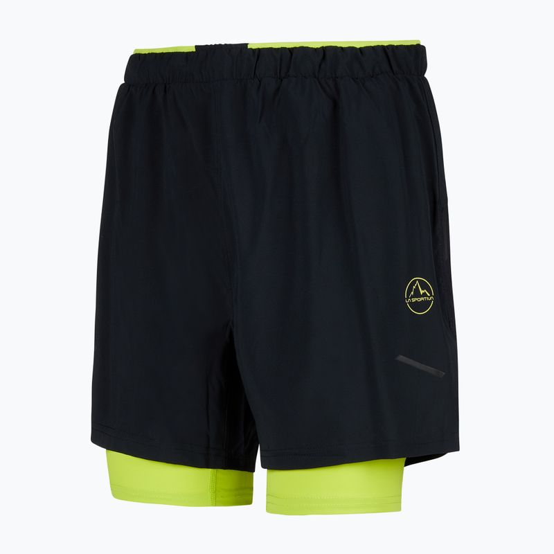 La Sportiva Trail Bite pantaloni scurți de alergare pentru bărbați negru/galben P79999729 5
