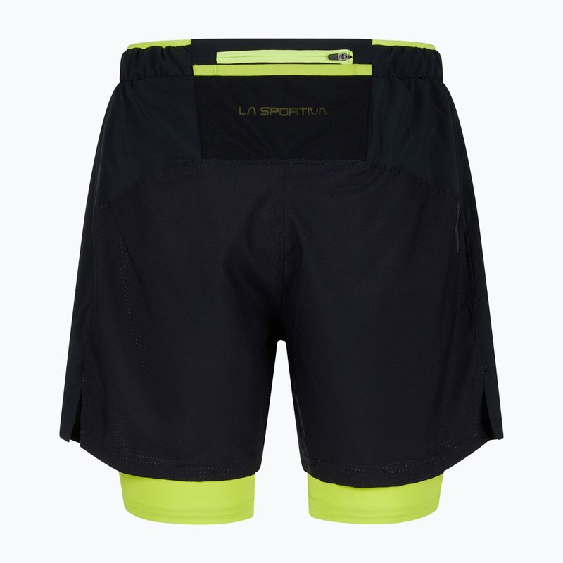 La Sportiva Trail Bite pantaloni scurți de alergare pentru bărbați negru/galben P79999729 6