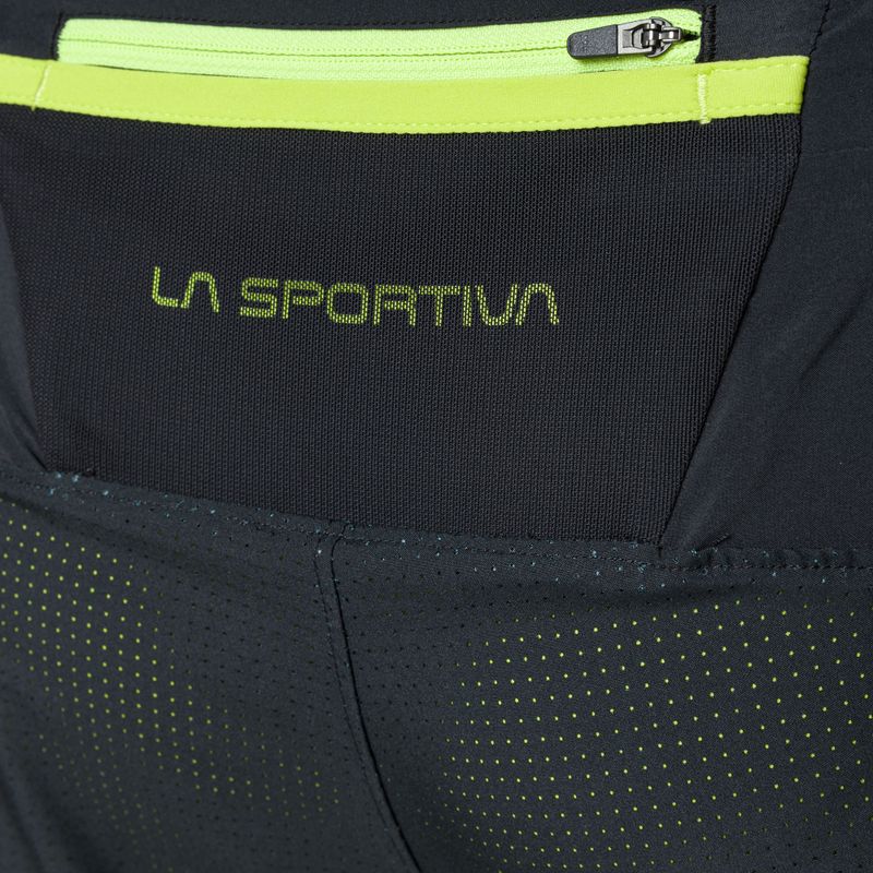 La Sportiva Trail Bite pantaloni scurți de alergare pentru bărbați negru/galben P79999729 4