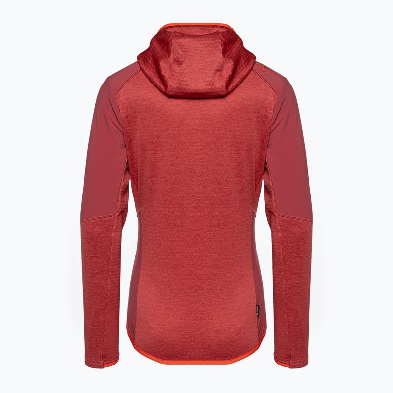 Bluză de trekking pentru femei LaSportiva Existence Hoody roșie Q34323323 4