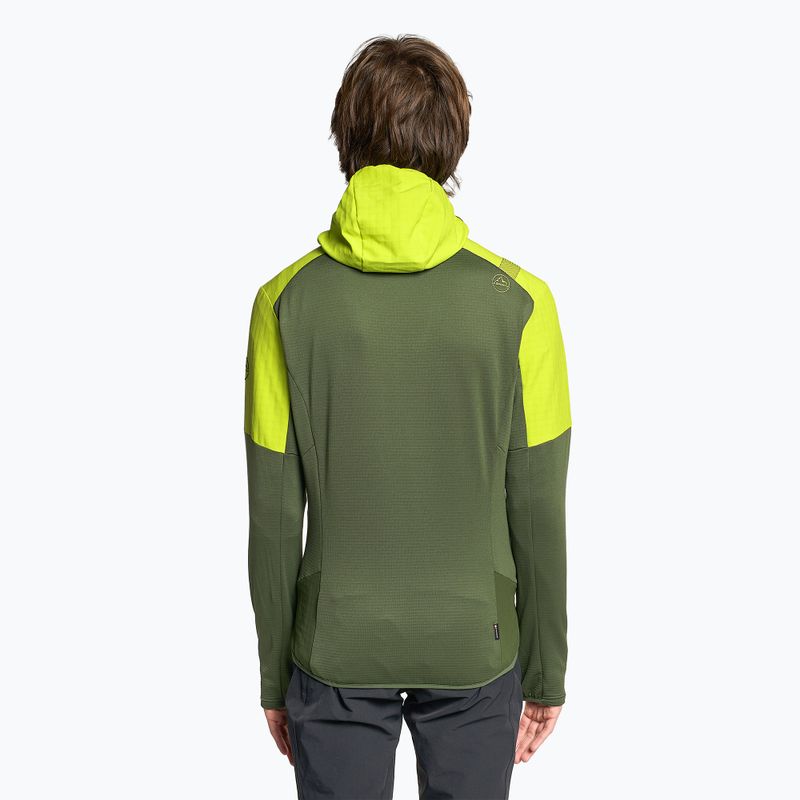 La Sportiva Session Tech Hoody pentru bărbați pădure / pumn de var pulover de trekking 2