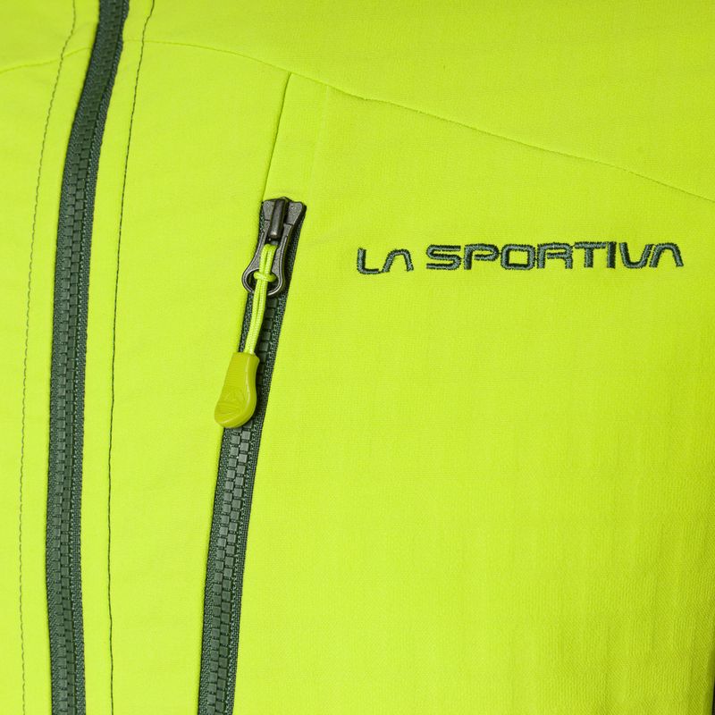La Sportiva Session Tech Hoody pentru bărbați pădure / pumn de var pulover de trekking 8