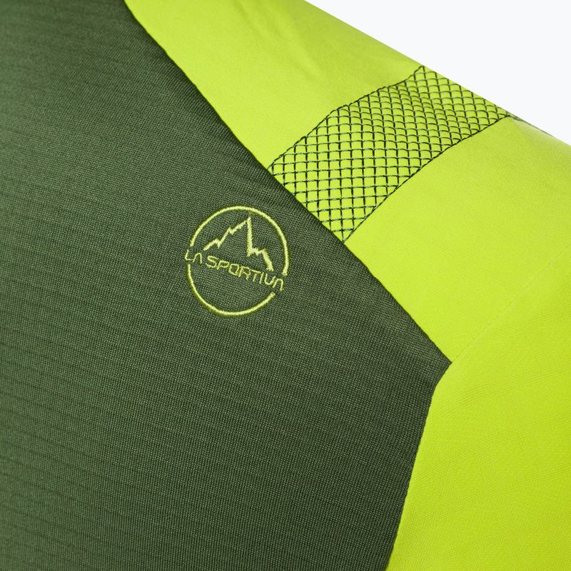 La Sportiva Session Tech Hoody pentru bărbați pădure / pumn de var pulover de trekking 11