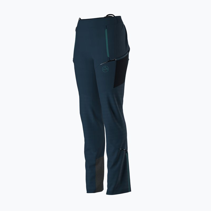 Pantaloni de trekking pentru femei La Sportiva Ikarus albastru furtună/iceberg 5