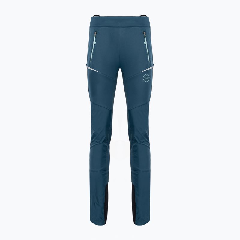Pantaloni de trekking pentru femei La Sportiva Ikarus albastru furtună/iceberg