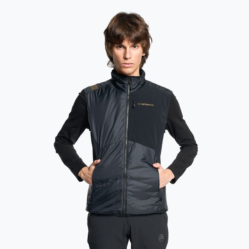 Vesta de trekking pentru bărbați La Sportiva Ascent Primaloft Vest negru