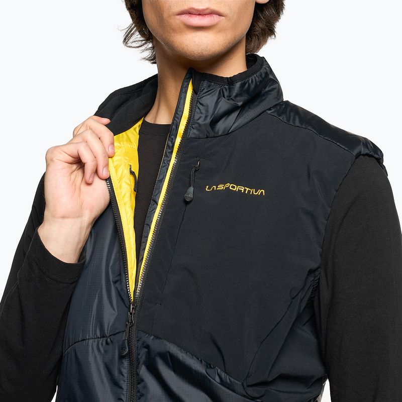 Vesta de trekking pentru bărbați La Sportiva Ascent Primaloft Vest negru 4