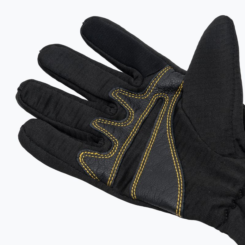 La Sportiva Stretch negru/galben mănuși de trekking 5