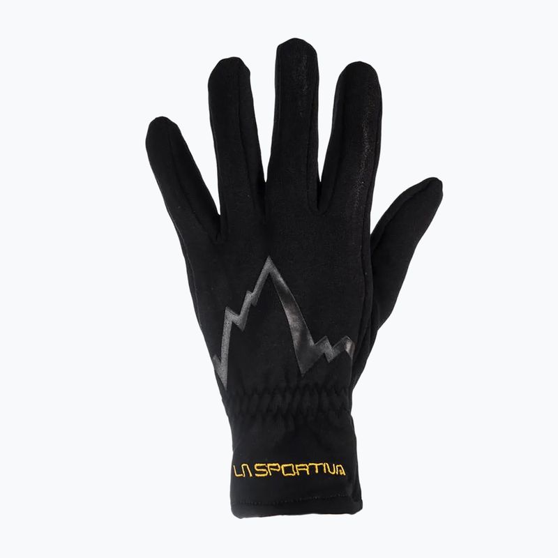 La Sportiva Stretch negru/galben mănuși de trekking