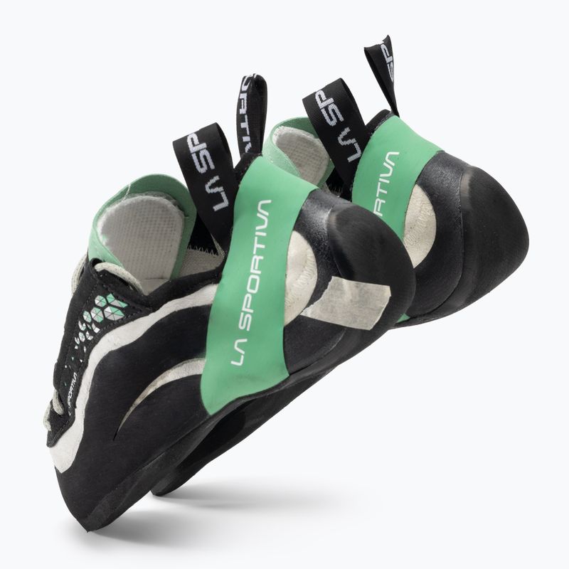 Încălțăminte de cățărare pentru femei La Sportiva Miura white/jade green 3