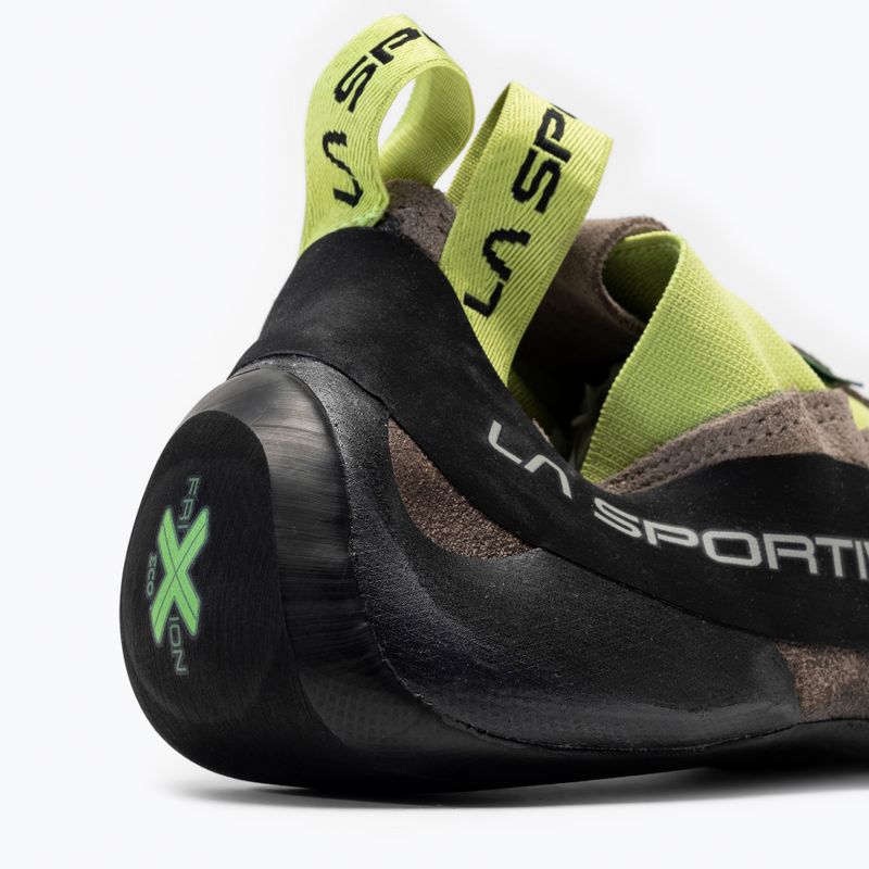 La Sportiva Cobra Eco pantof de alpinism maro și verde 20O804705 8
