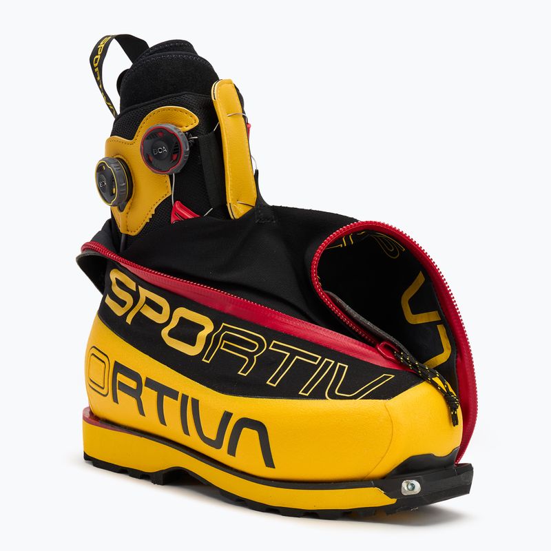 Cizme de munte La Sportiva Olympus Mons Cube yellow/ black 9