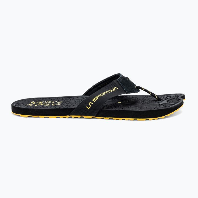 La Sportiva bărbați Jandal negru/galben flip flops 2