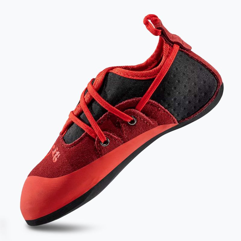 Încălțăminte de cățărare pentru copii La Sportiva Stickit chili/ poppy 10