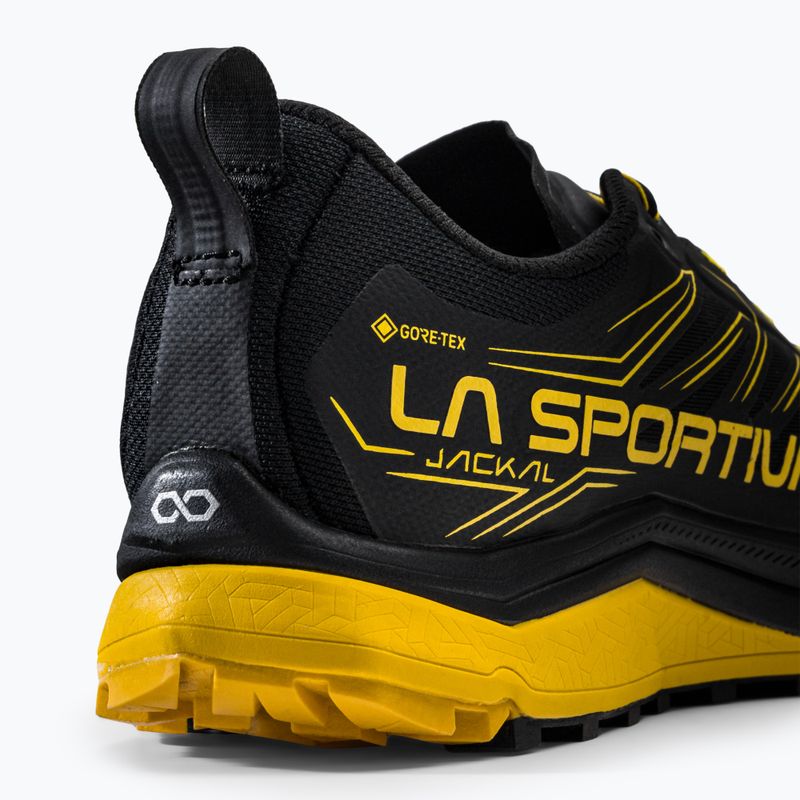 Pantofi de alergare pentru bărbați La Sportiva Jackal GTX de iarnă negru/galben 46J999100 10