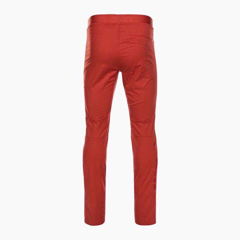 Pantaloni de alpinism pentru bărbați La Sportiva Roots portocaliu H95313314B 2