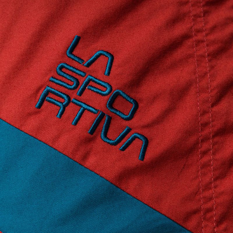 Pantaloni scurți de alpinism pentru bărbați La Sportiva Bleauser roșu N62313718 4