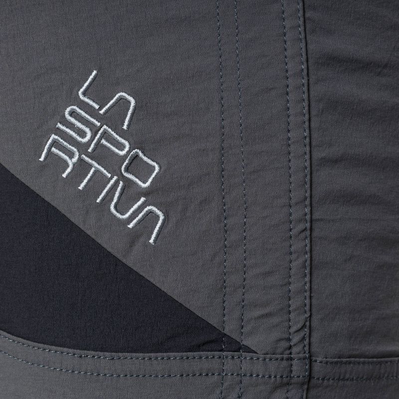 Pantaloni scurți de alpinism pentru bărbați La Sportiva Belay gri N63900999 4
