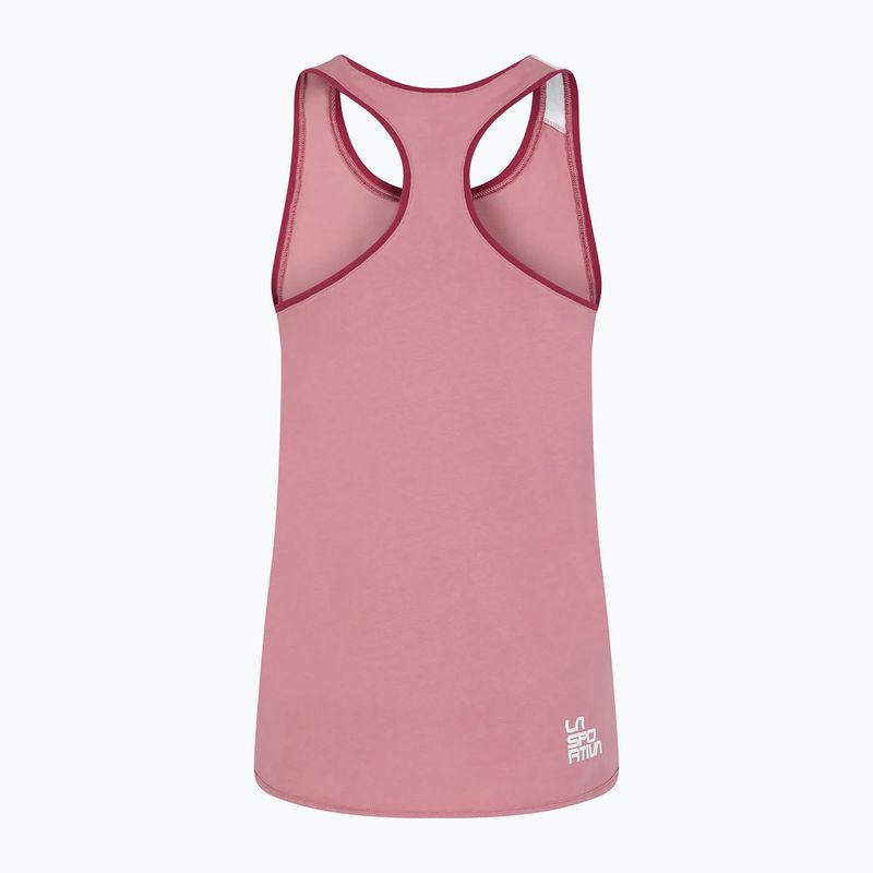 Tricou de alpinism pentru femei La Sportiva Fiona Tank roz O41405405405 2