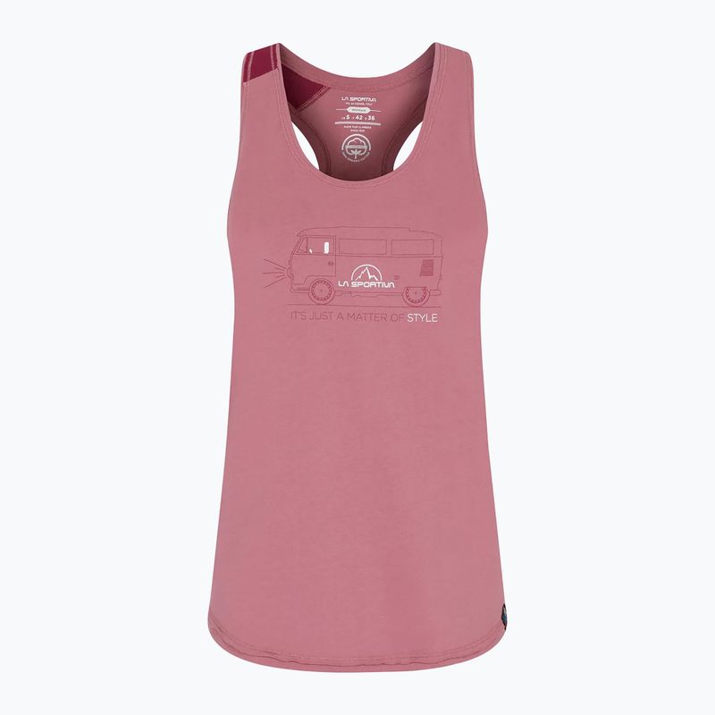 Tricou de alpinism pentru femei La Sportiva Van Tank roz I30405405