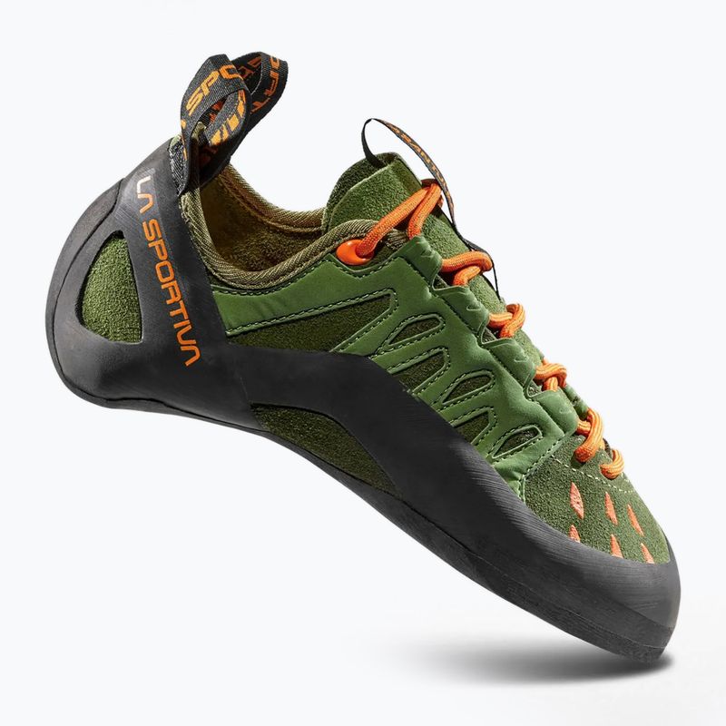 Pantofi de escaladă pentru bărbați La Sportiva Tarantulace olive/tiger 2