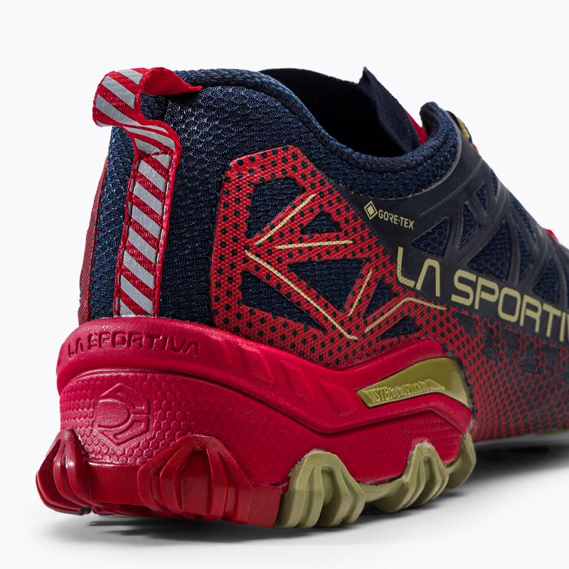 La Sportiva Bushido II GTX pantofi de alergare pentru bărbați albastru marin și roșu 46Y629317 9