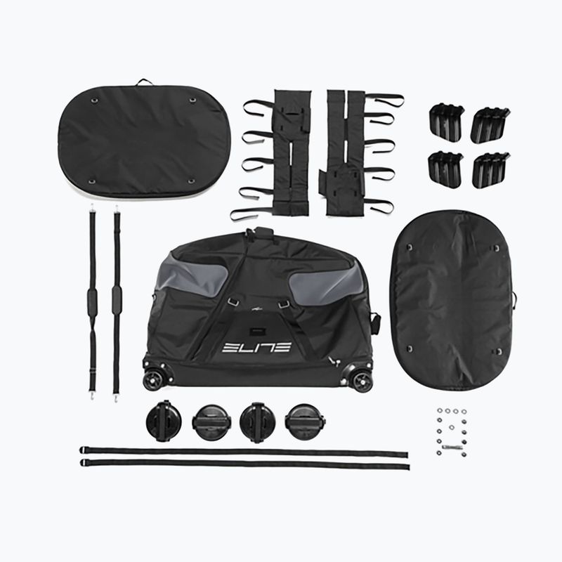 Geantă de bicicletă Elite Borson black/grey 4