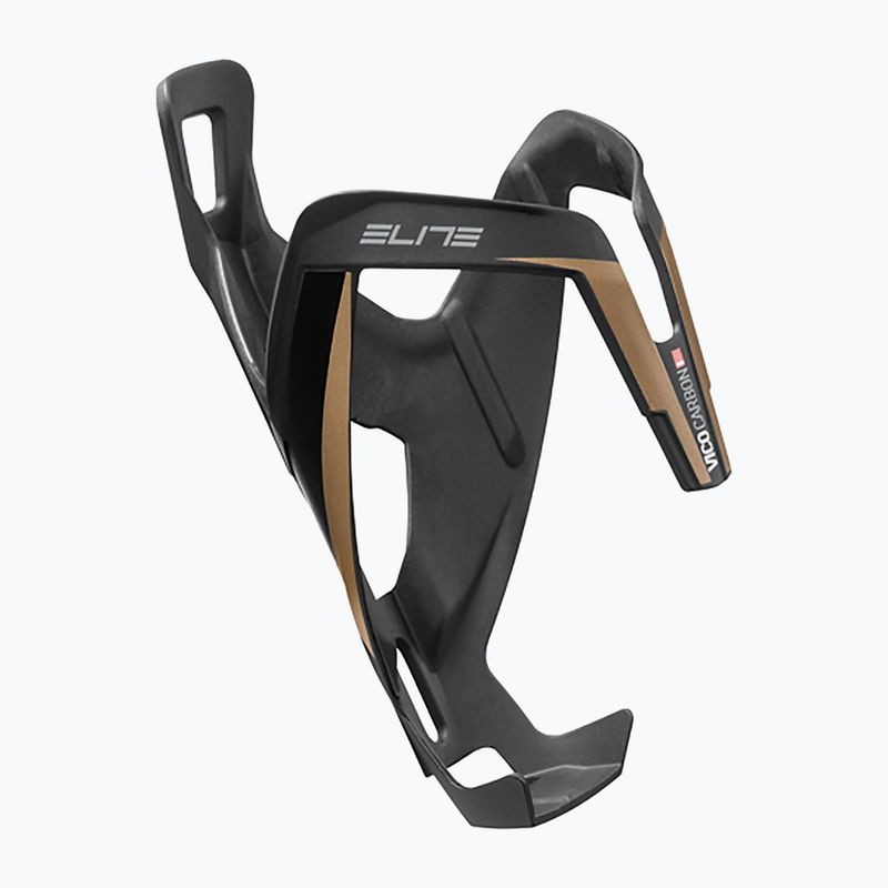 Coș de bidon Elite Vico Carbon mat/grafică aurie