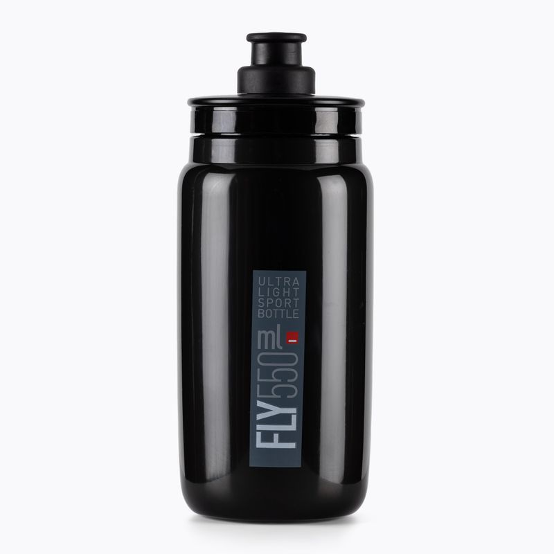 Bidon pentru biciclete Elite FLY negru-gri EL01604308 2