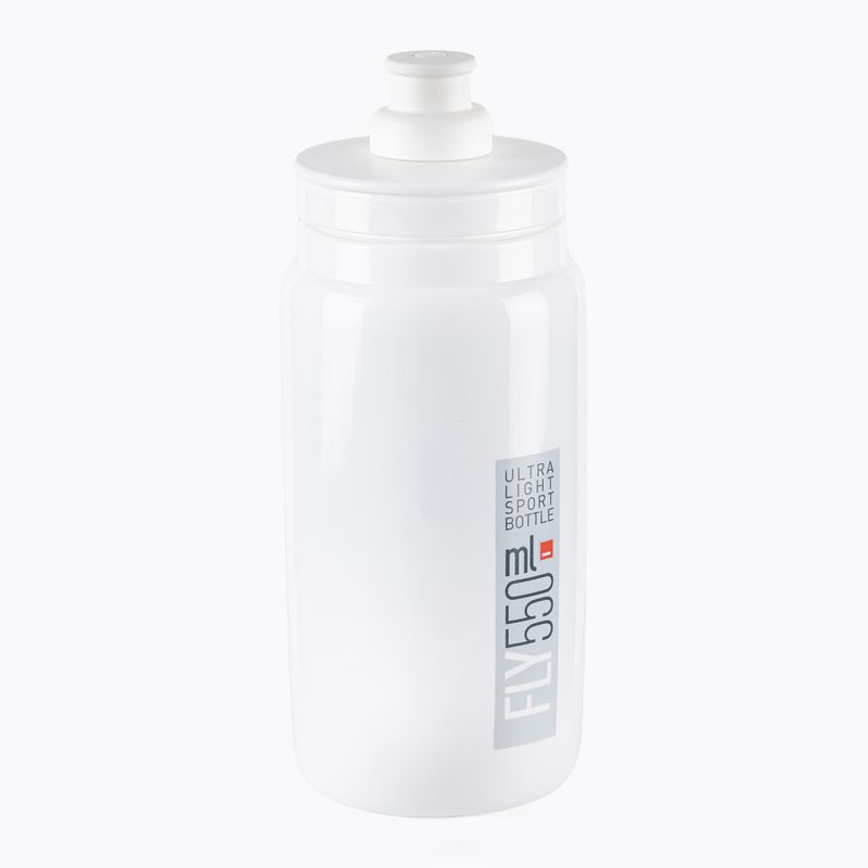 Bidon pentru biciclete Elite FLY alb-gri EL01604309