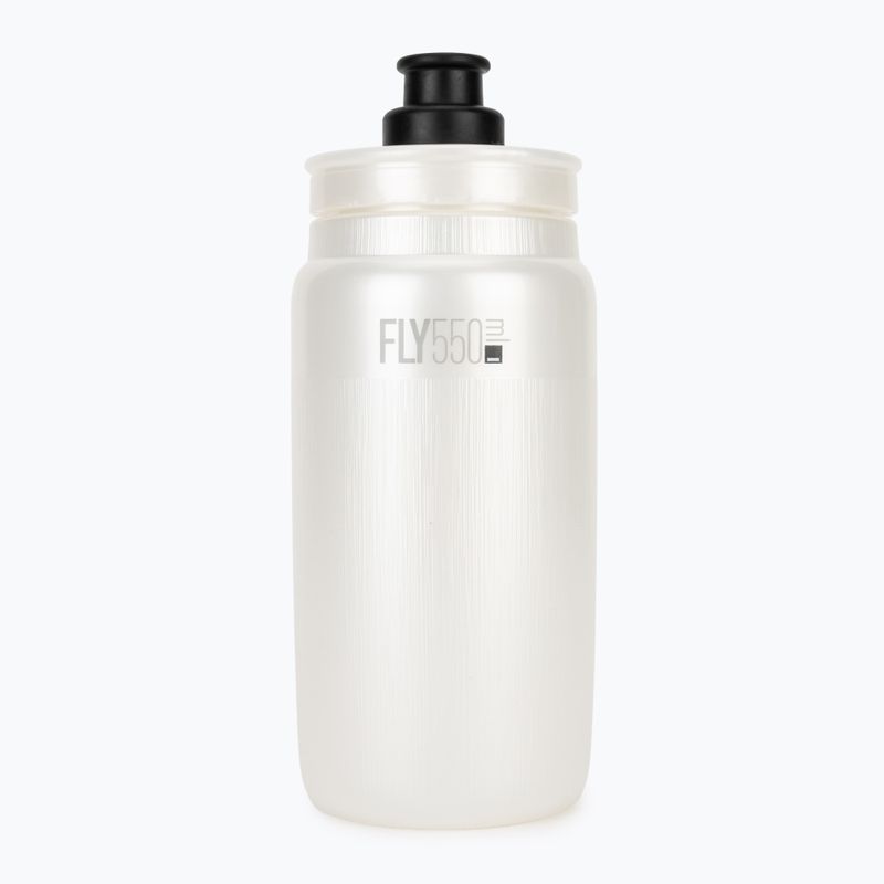 Bidon pentru bicicletă Elite FLY Tex 550 ml pearl white 2
