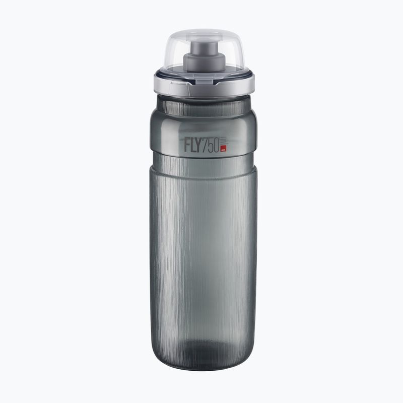 Bidon pentru bicicletă Elite FLY Tex MTB 750 ml transparent grey