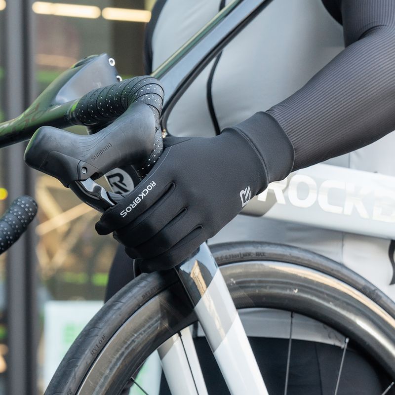 Mănuși de ciclism Rockbros Full-finger S400 black 2