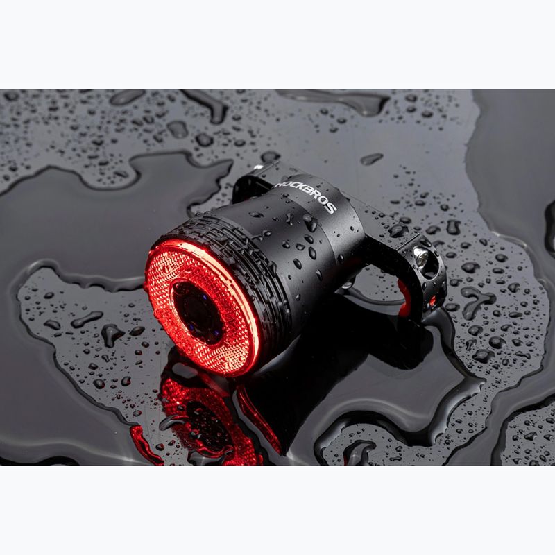 Far de bicicletă spate Rockbros TL907Q50 Taillight 60 Lumen black 9