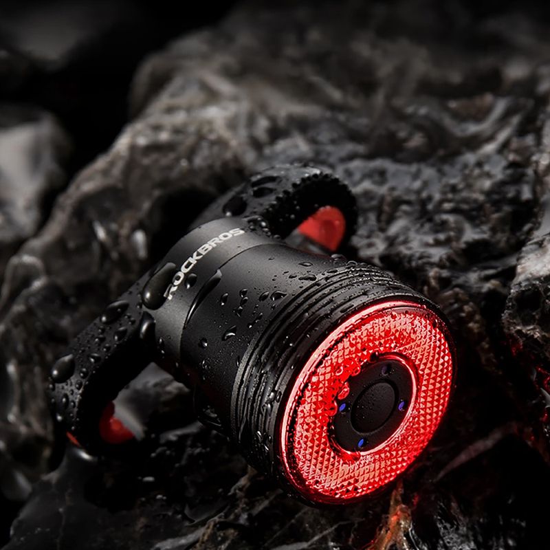 Far de bicicletă spate Rockbros TL907Q50 Taillight 60 Lumen black 11