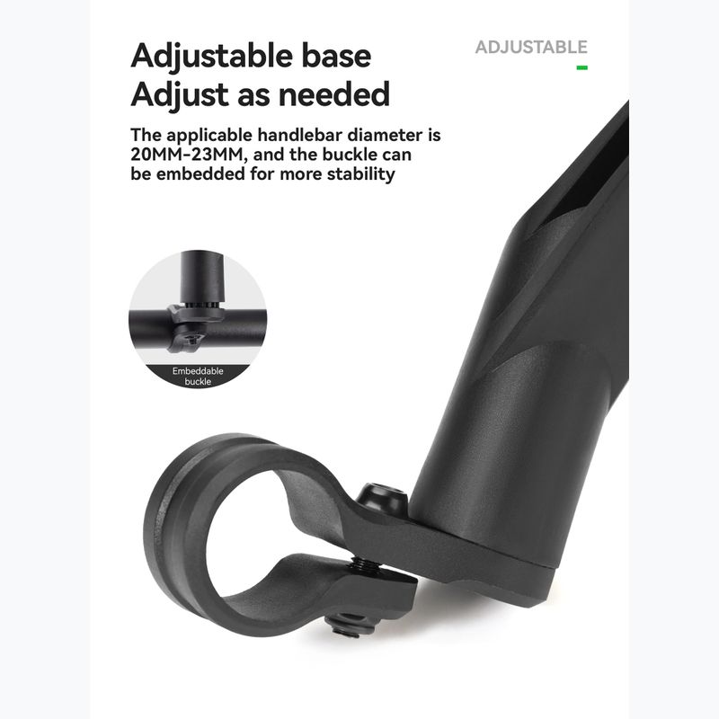 Oglindă de bicicletă Rockbros 260004002 Anti-Glare Rearview Mirror-Right black 2