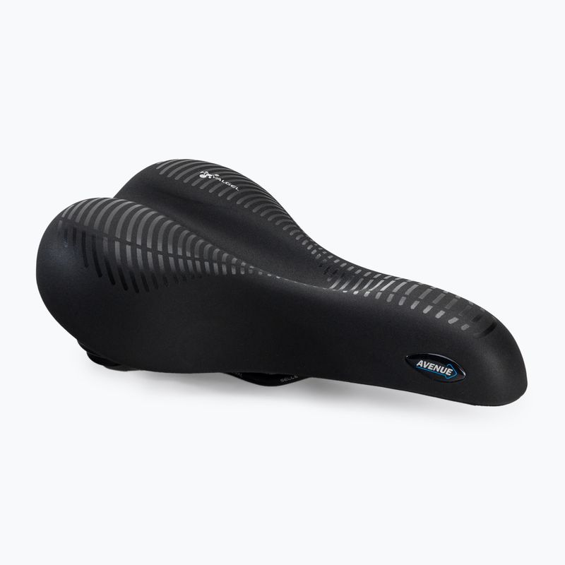 Șa de bicicletă cu gel cu elastomeri pentru bărbați Selle Royal Classic Moderate 60st. Avenue negru 8466HGCA38096
