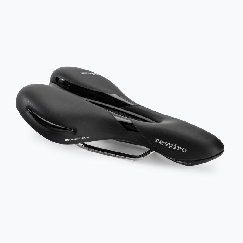 Șa de bicicletă Selle Royal Respiro Soft Athletic 45 grade negru 5130HRTB391L4