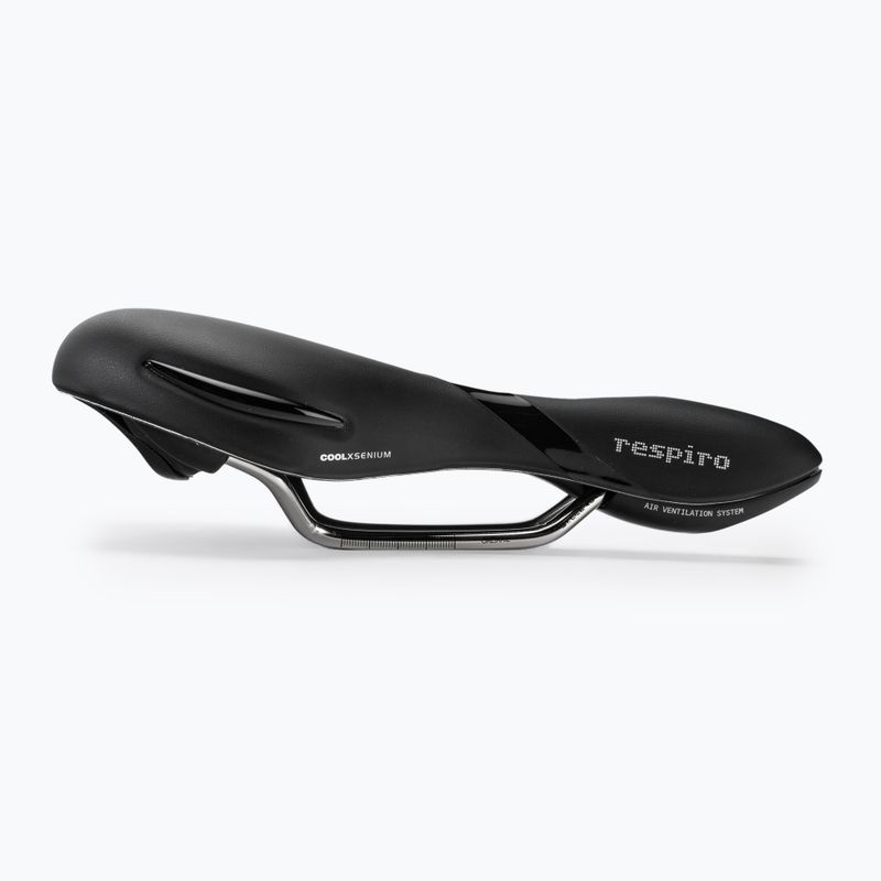 Șa de bicicletă Selle Royal Respiro Soft Athletic 45 grade negru 5130HRTB391L4 2