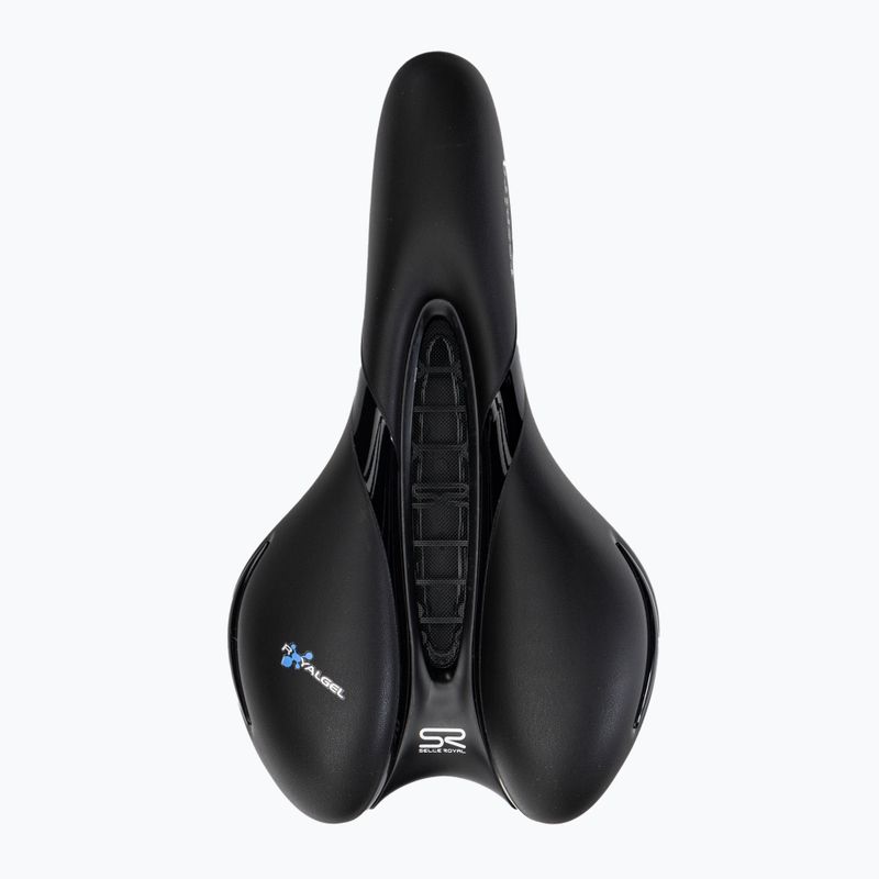 Șa de bicicletă Selle Royal Respiro Soft Athletic 45 grade negru 5130HRTB391L4 3