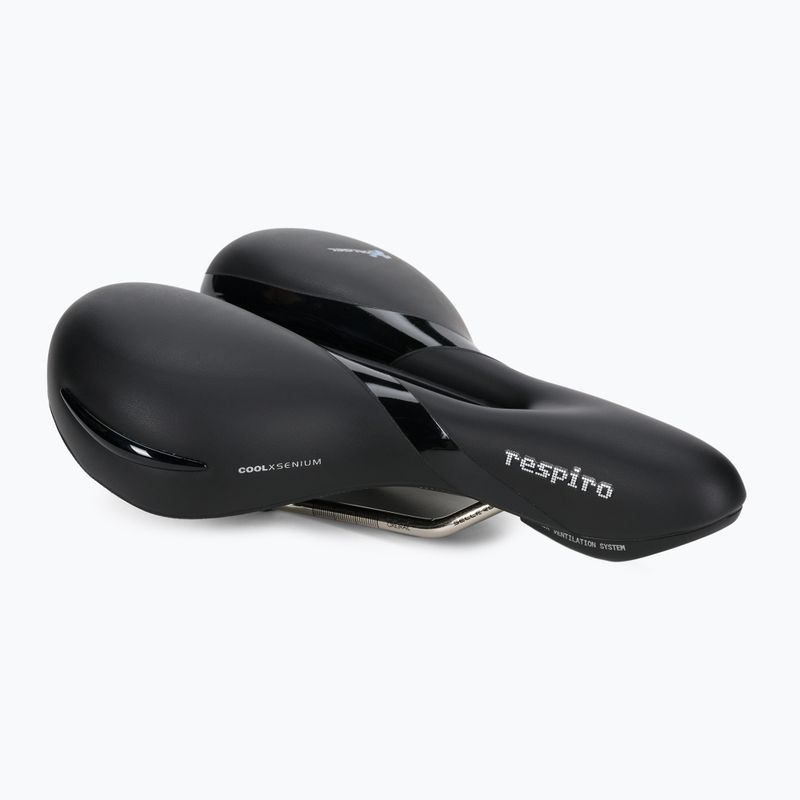 Șa de bicicletă pentru femei Selle Royal Respiro Soft Moderate 60st. negru 5131DETB091L4
